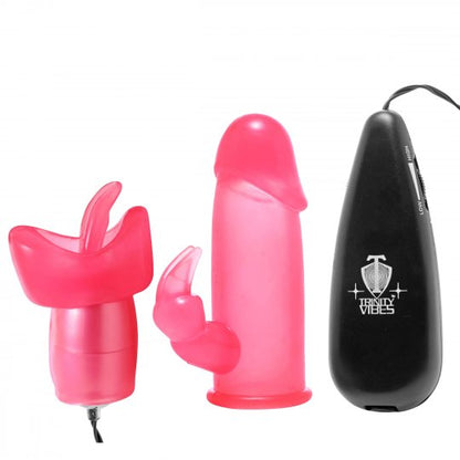 Enhance Pleasure with Luv Flicker Plus Vibrating Bullet and Attachments