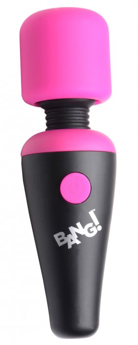 Experience Intense Pleasure: Ultra Powerful Silicone Mini Wand - Pink