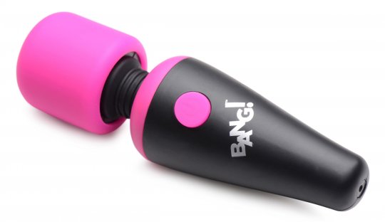 Experience Intense Pleasure: Ultra Powerful Silicone Mini Wand - Pink