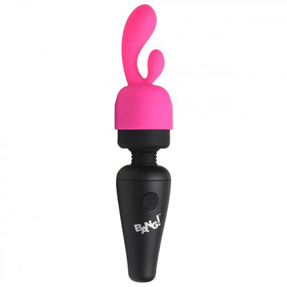 Versatile Pleasure: Mini Wand with 3 Interchangeable Attachments