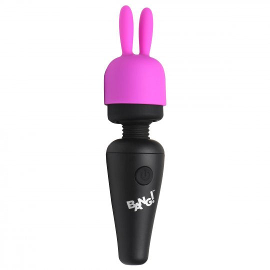 Versatile Pleasure: Mini Wand with 3 Interchangeable Attachments